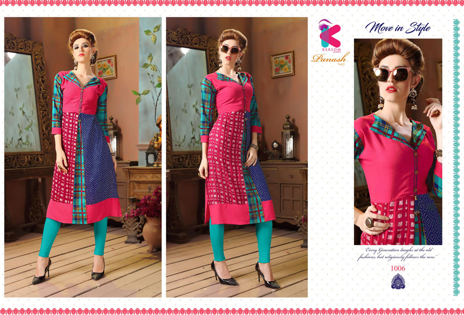 Panash Vol-2 Kersom Printed Straight Kurta Manufacturer Panash Vol-2 Kersom Printed Straight Kurta Manufacturer